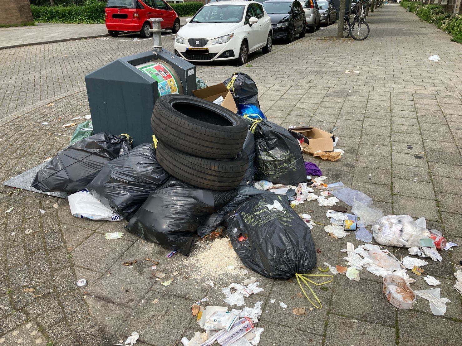 Autobanden verwijderen