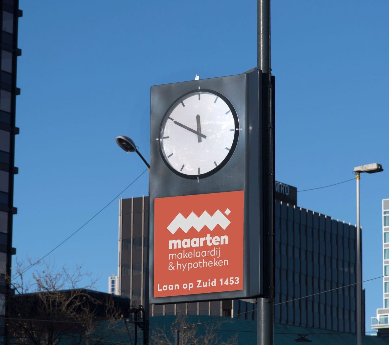Reclameklok herstellen