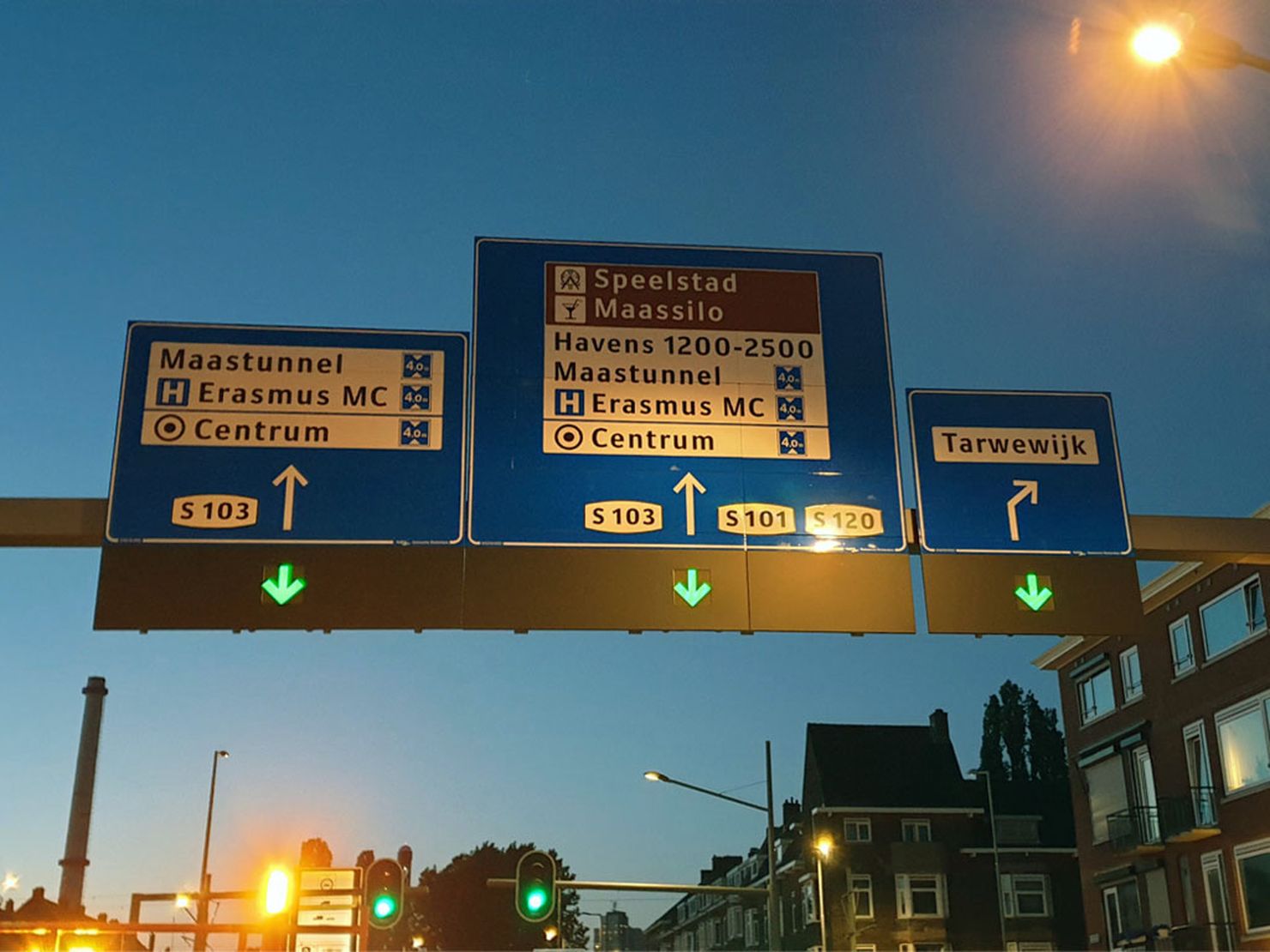 Bewegwijzering autoroutes herstellen