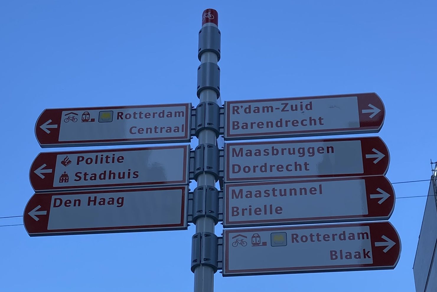 Bewegwijzering fietsroutes herstellen